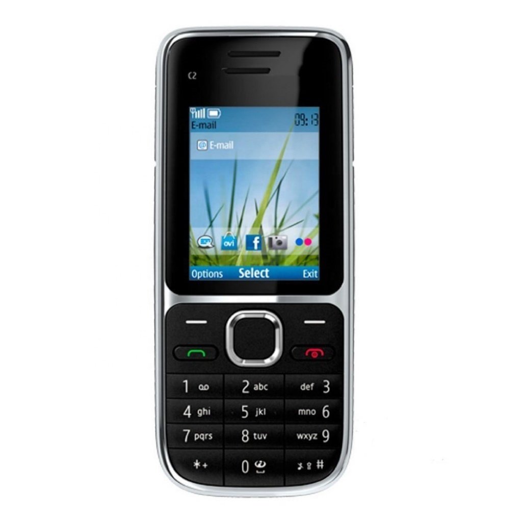 Cross-border mobile phone C2-01 straight plate mobile Unicom 3G key elderly cross-border foreign trade mobile phone